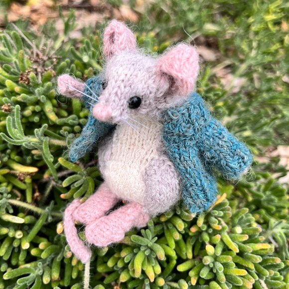 Anthropologie 100% Cashmere Blue Cardigan Open Front Sweater Duster - EUC - OSFM - Picture 8 of 8